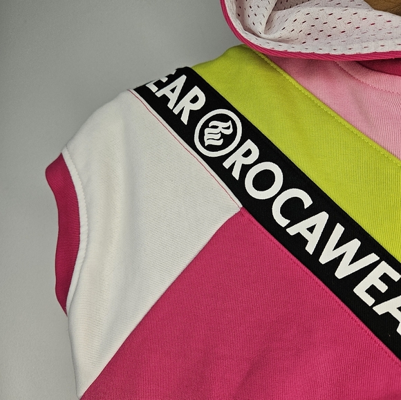 Y2K | ROCAWEAR | size 12 ro 14 girls zip hoodie NWOT - Picture 5 of 9